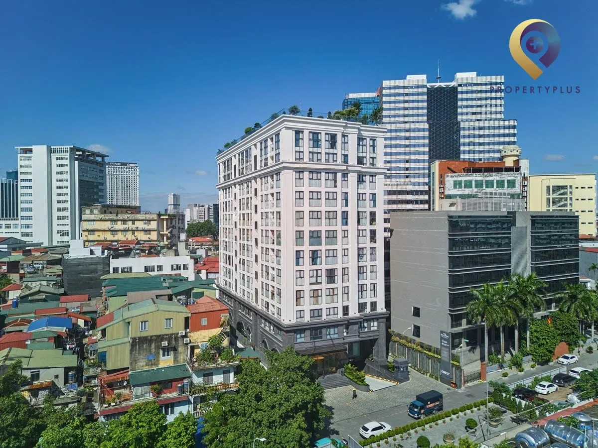 Toàn cảnh tòa nhà văn phòng The Gloria Building